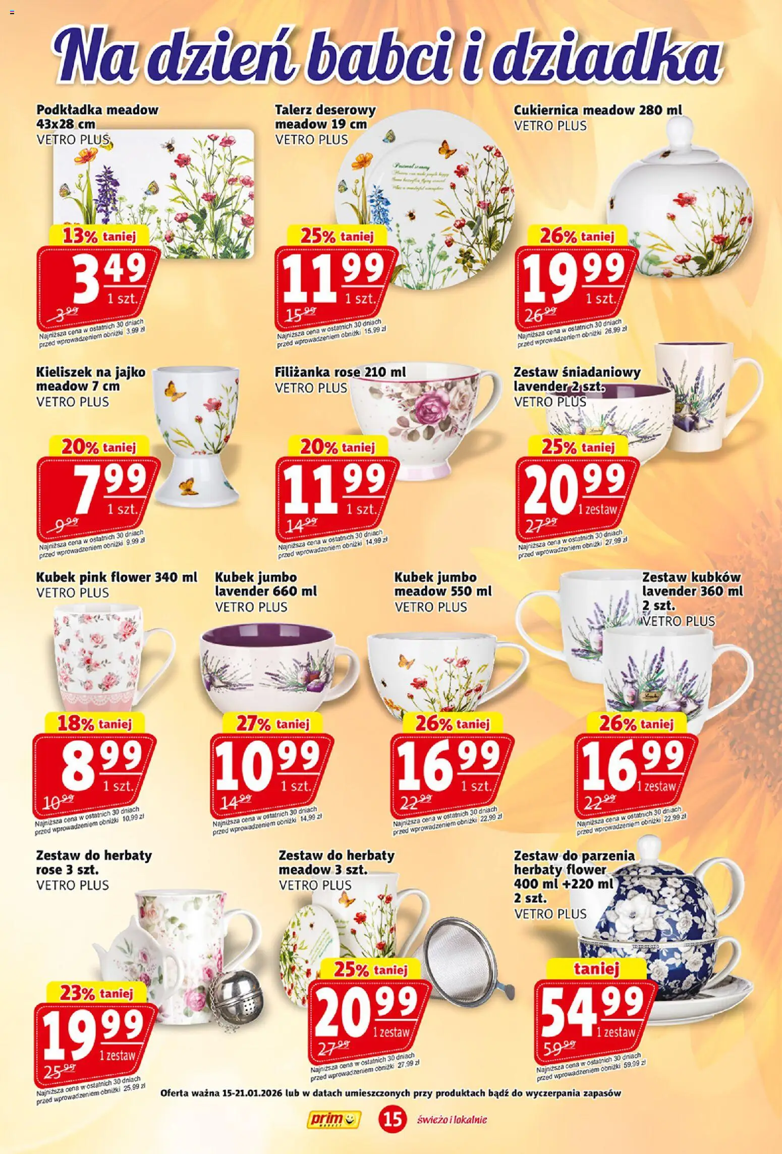 Prim Market Gazetka od 15.01.2026 | Strona: 15