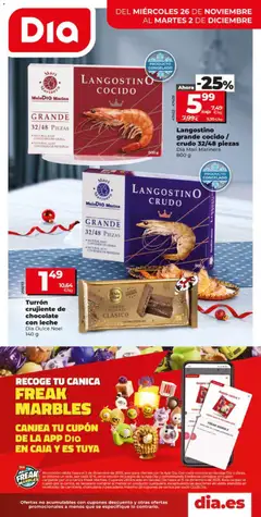 Vista previa Dia - folleto Market válido desde el 26.11.2025