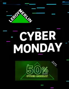 Pré-visualização Leroy Merlin - Cyber Monday válido de 01.12.2025