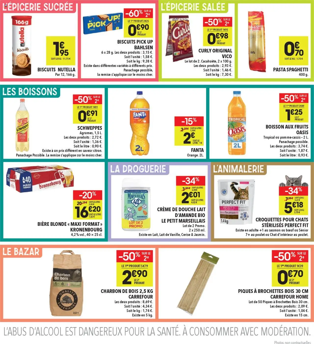  | Page: 3 | Produits: Charbon De Bois, Oasis tropical, Bière, Saumon