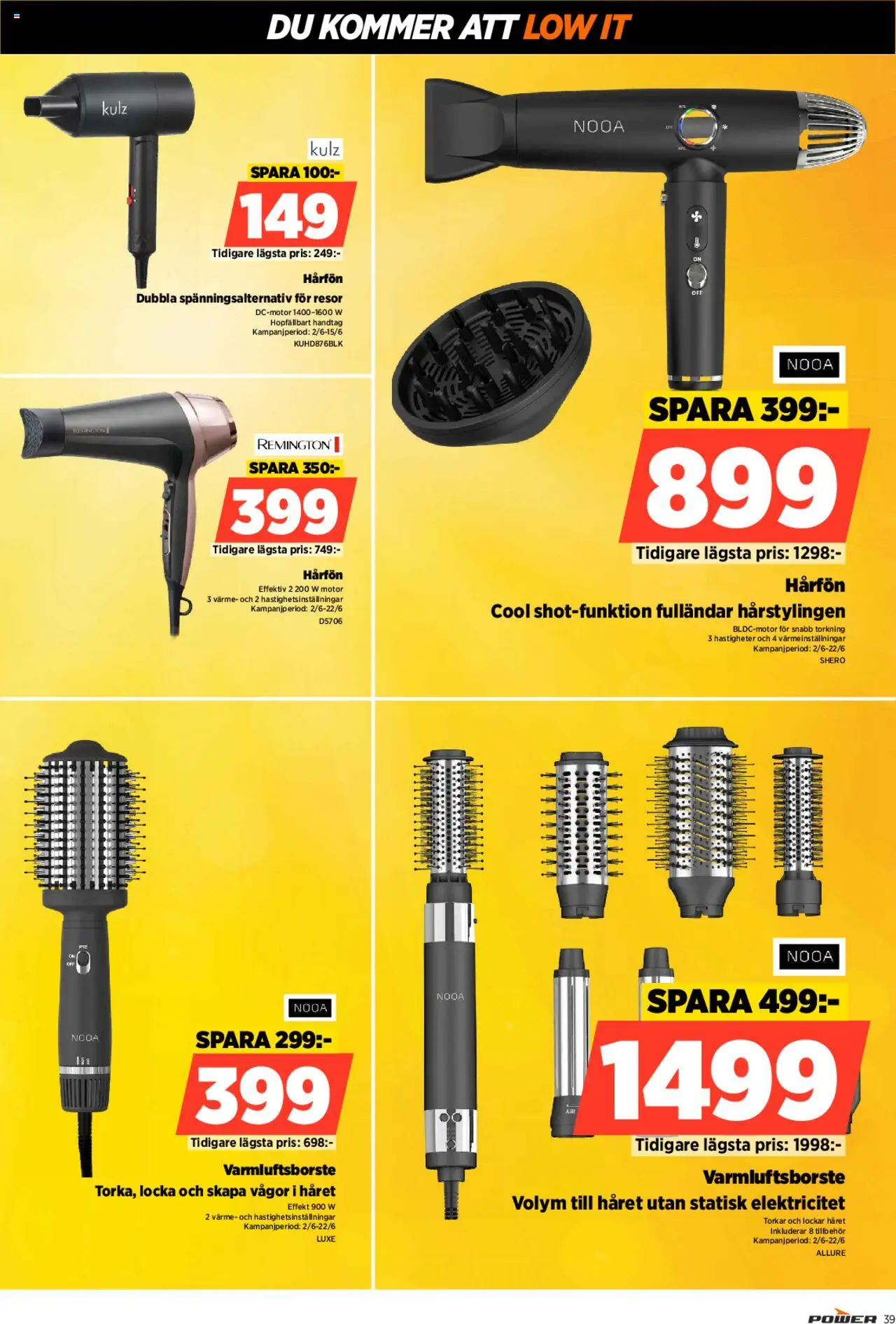 Power reklamblad aktuell från 16.06.2025 | Sida: 39