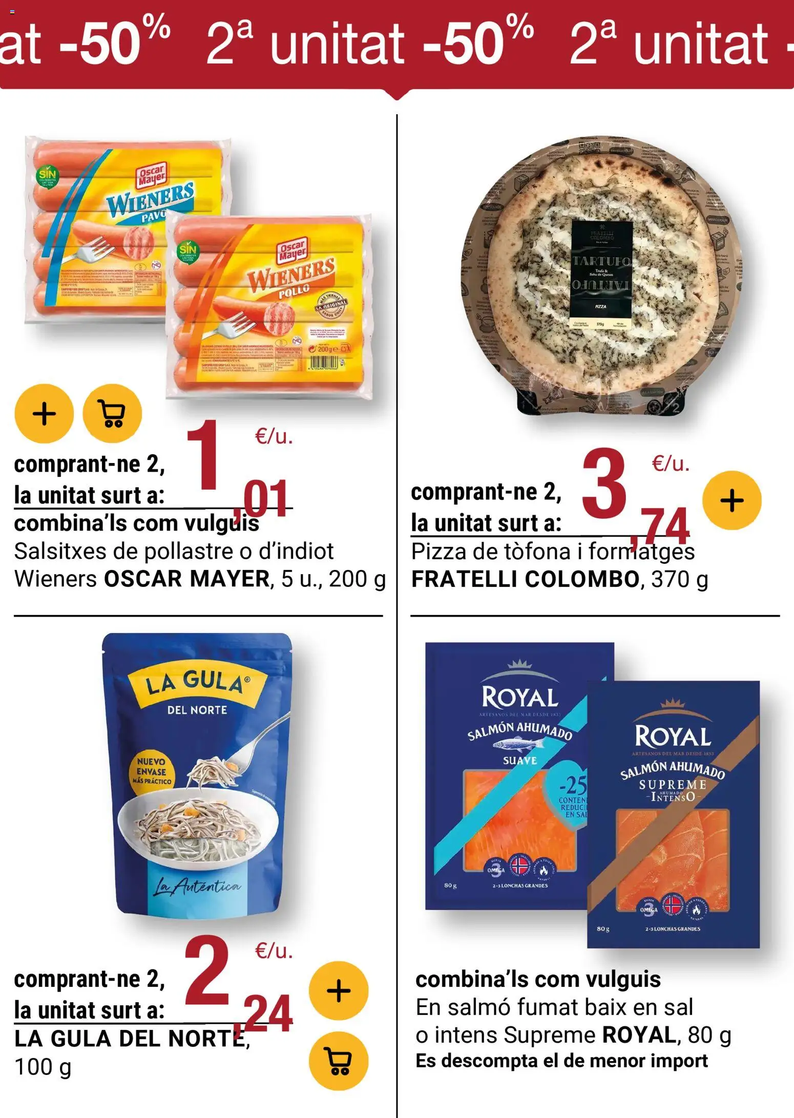 Bonpreu folleto │ válido desde el 04.11.2025 | Página: 17 | Productos: Pizza, Salmón ahumado