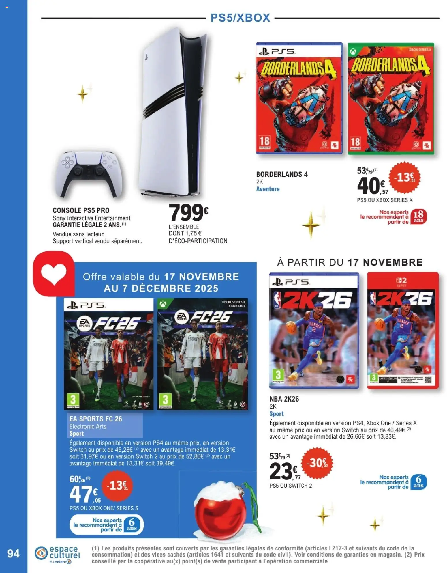 {H1} | Page: 94 | Produits: Vidéo, Xbox, Clé