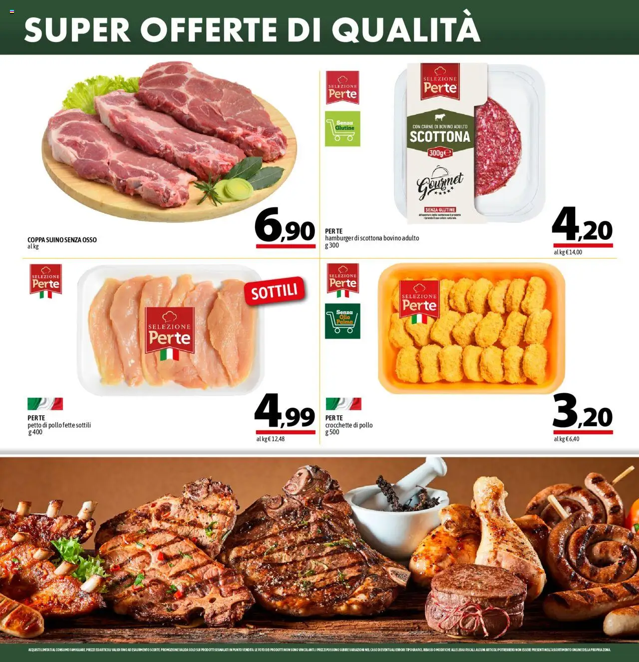 Volantino A&O del 16.10.2025 | Pagina: 2 | Prodotti: Petto di Pollo, Tè, Olio, Crocchette