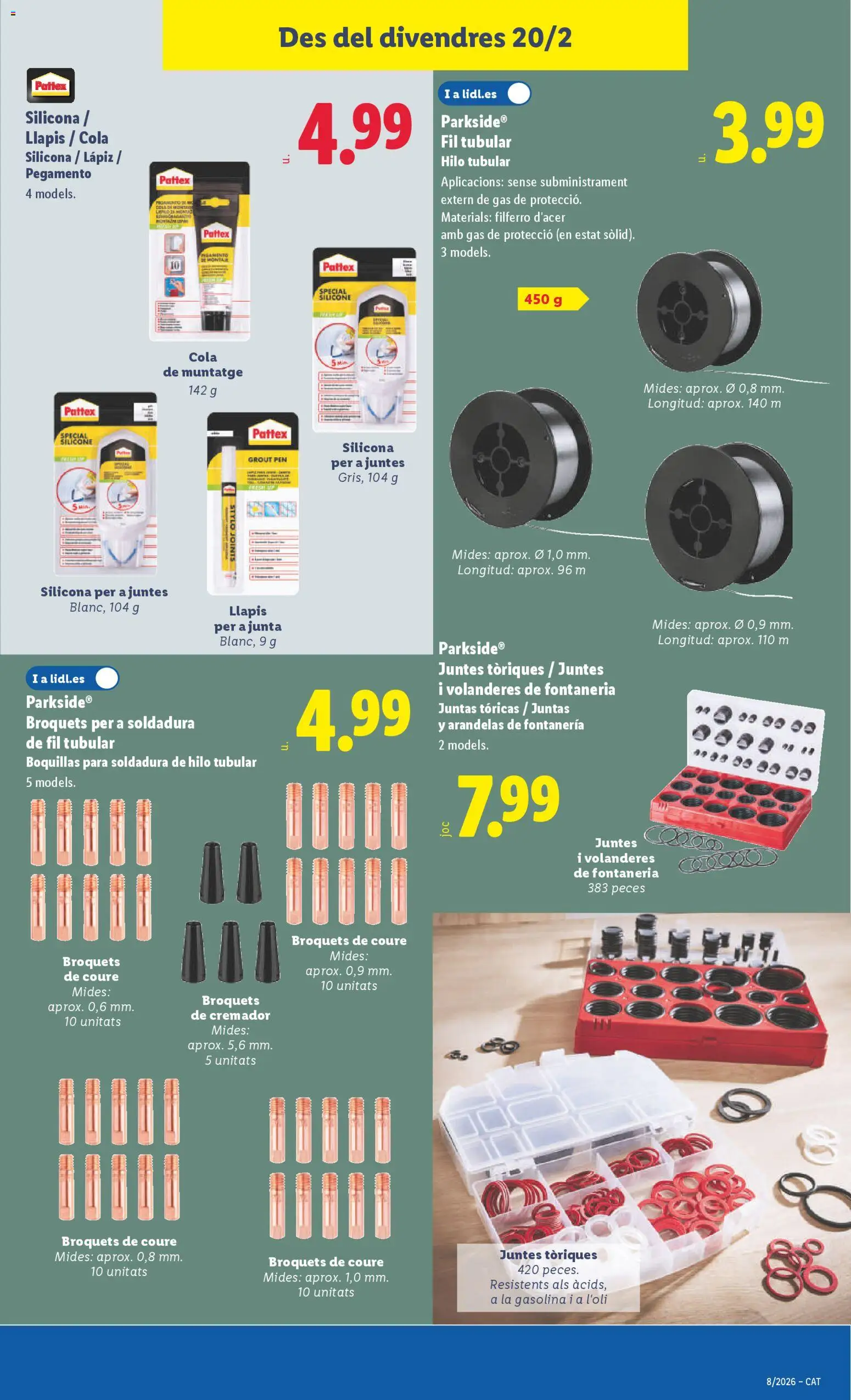 Lidl folleto de bazar │ válido desde el 16.02.2026 | Página: 25