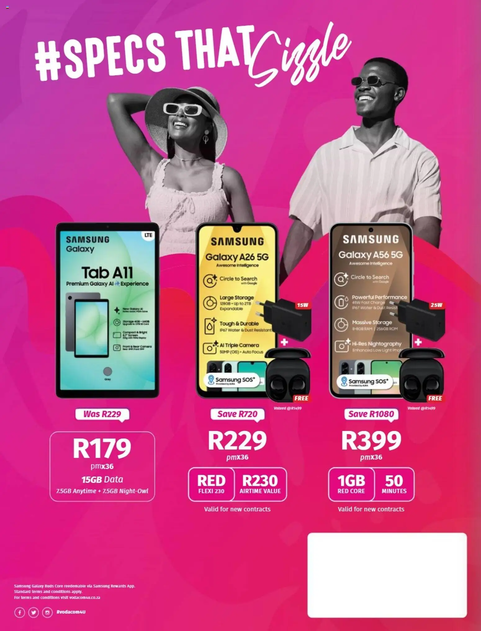 New Vodacom catalogue – valid from 09.12.2025 | Page: 32 | Products: Data, Camera, Light, Water