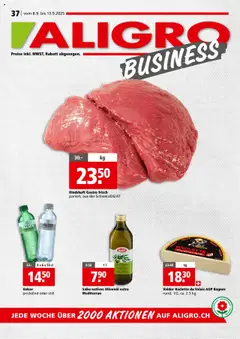 Aligro Businesskunden Chavannes, Matran, Genf, Sitten ab 08.09.2025 gültig