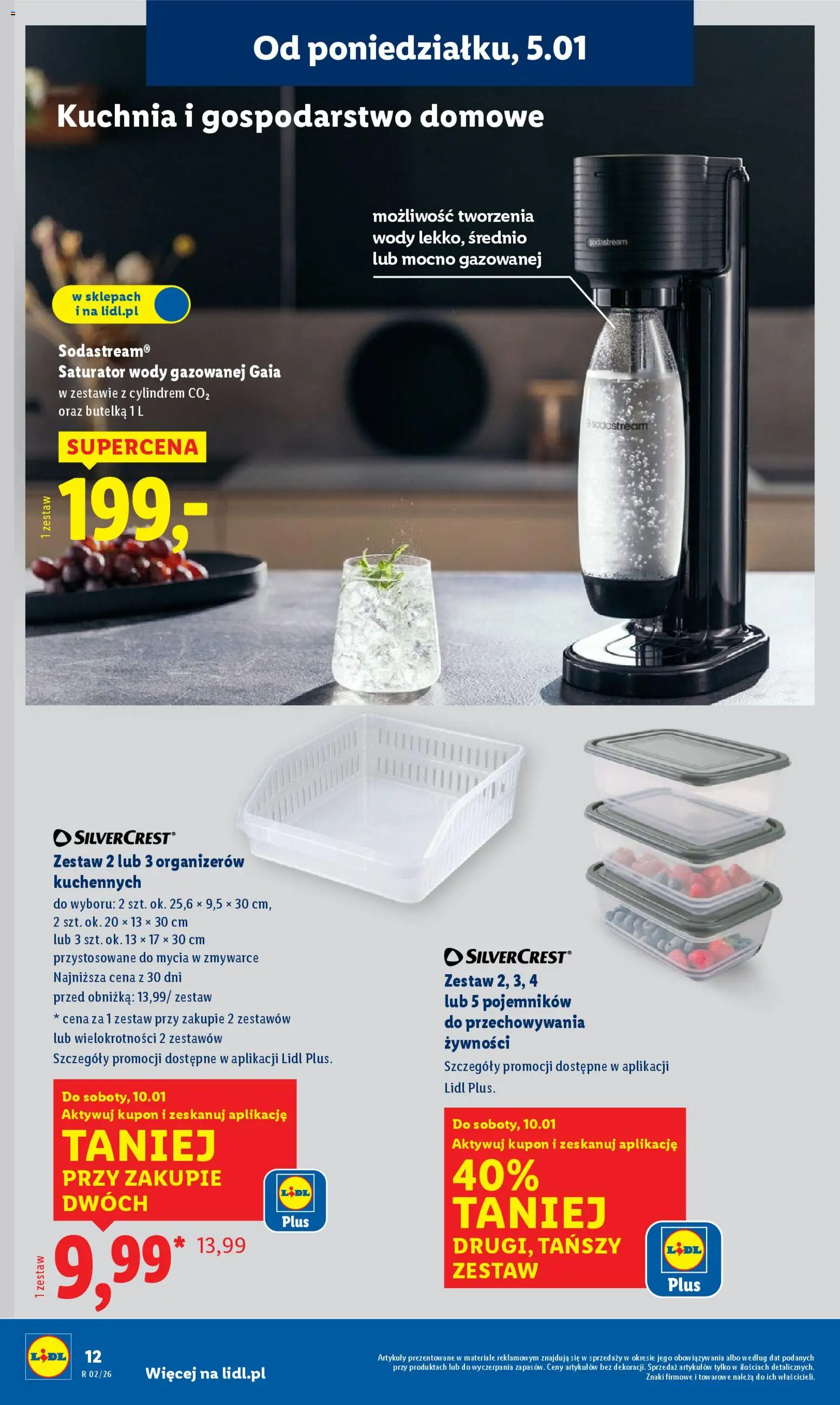 Lidl Katalog od 05.01.2026 | Strona: 14 | Produkty: Sodastream
