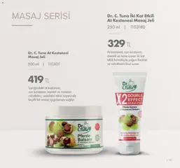 01.01.2026 tarihinden itibaren geçerli olan Farmasi kataloğu önizlemesi | Sayfa: 147 | Ürünler: At Kestanesi, Nane