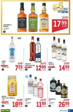 Metro Profi ab 19.03.2026 gültig | Seite: 43 | Produkte: Whiskey