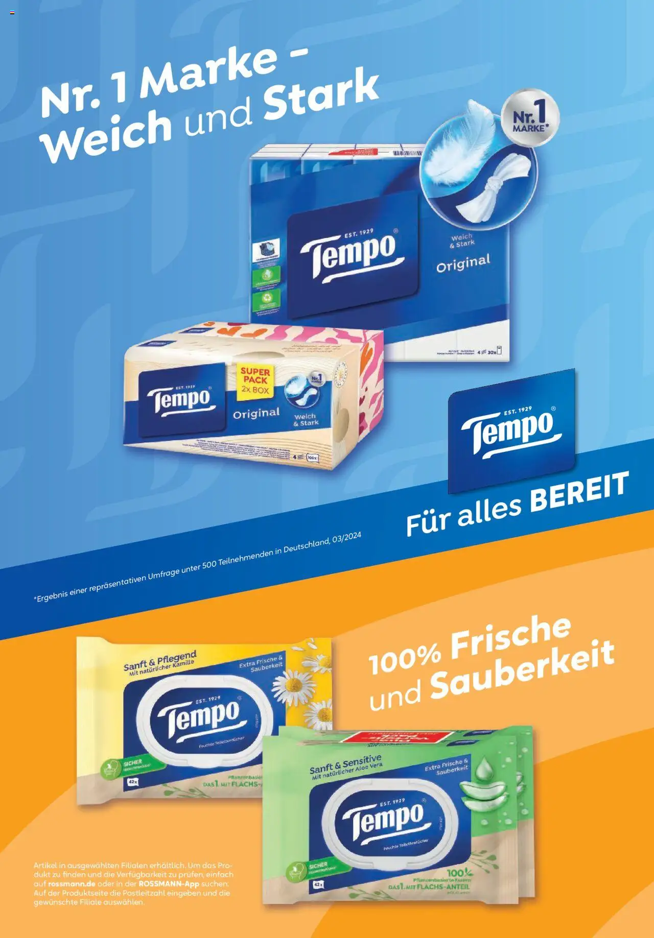 Rossmann Centaur – gültig ab 01.10.2025 | Seite: 65 | Produkte: Box, Tempo