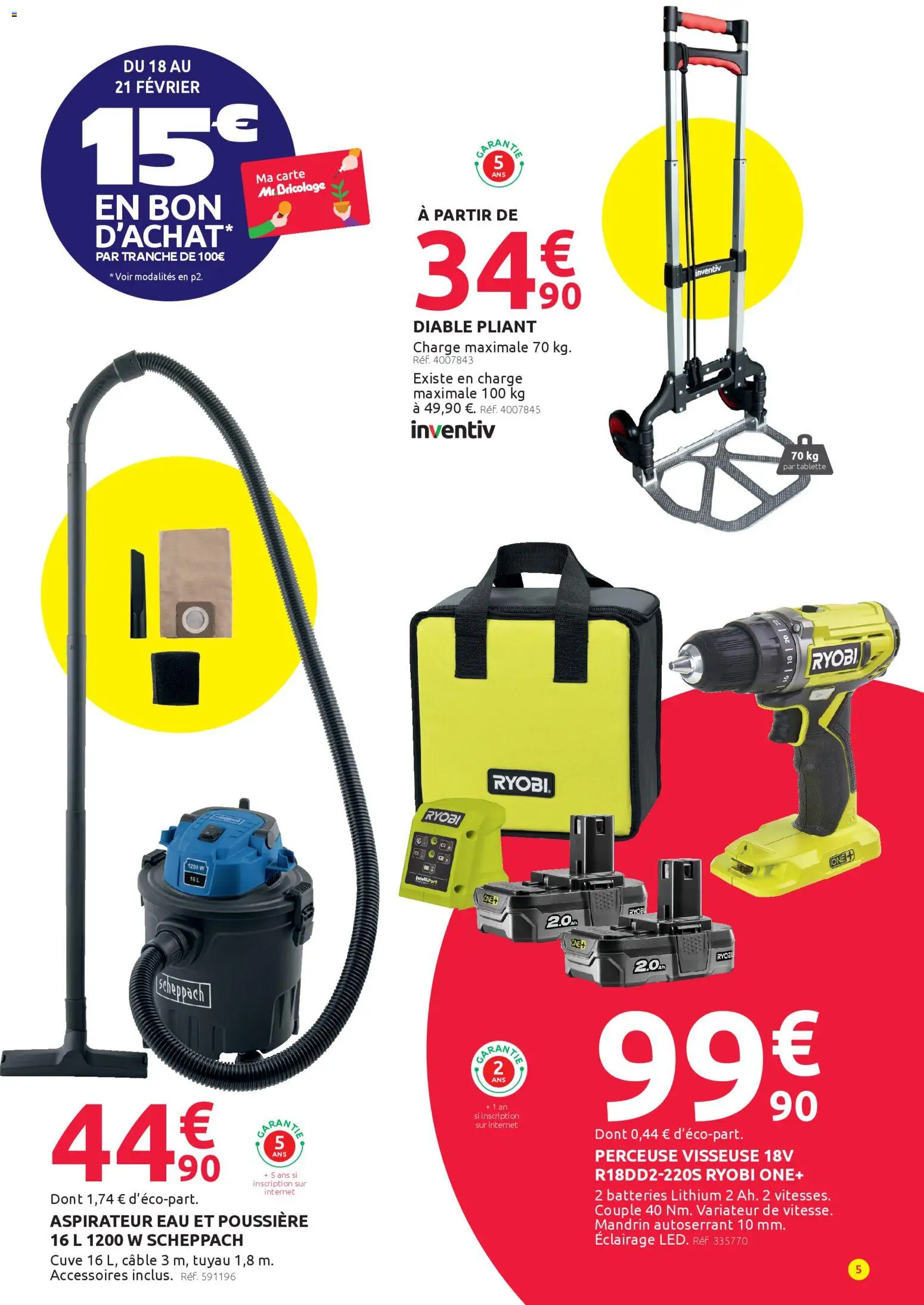 {H1} | Page: 5 | Produits: Tablette, Câble, Aspirateur eau et poussière, Perceuse Visseuse