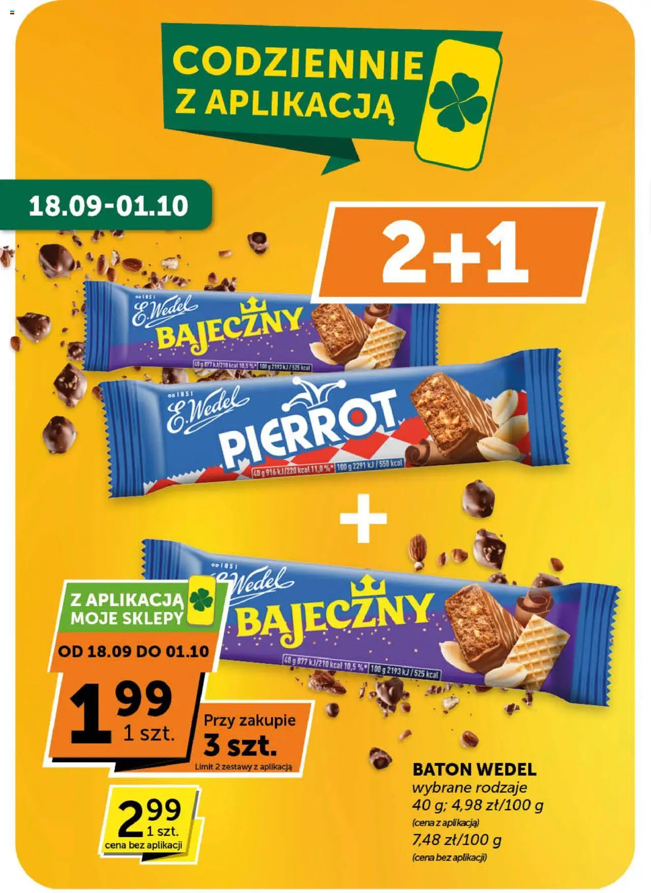 Groszek Gazetka - Market od 18.09.2025 | Strona: 10 | Produkty: Baton