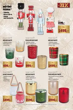 Metro - Ünnepi katalógus - amely érvényes a következő dátumtól: 02.11.2025 | Oldal: 28 | Termékek: Mécsestartó, Gyertyatartó