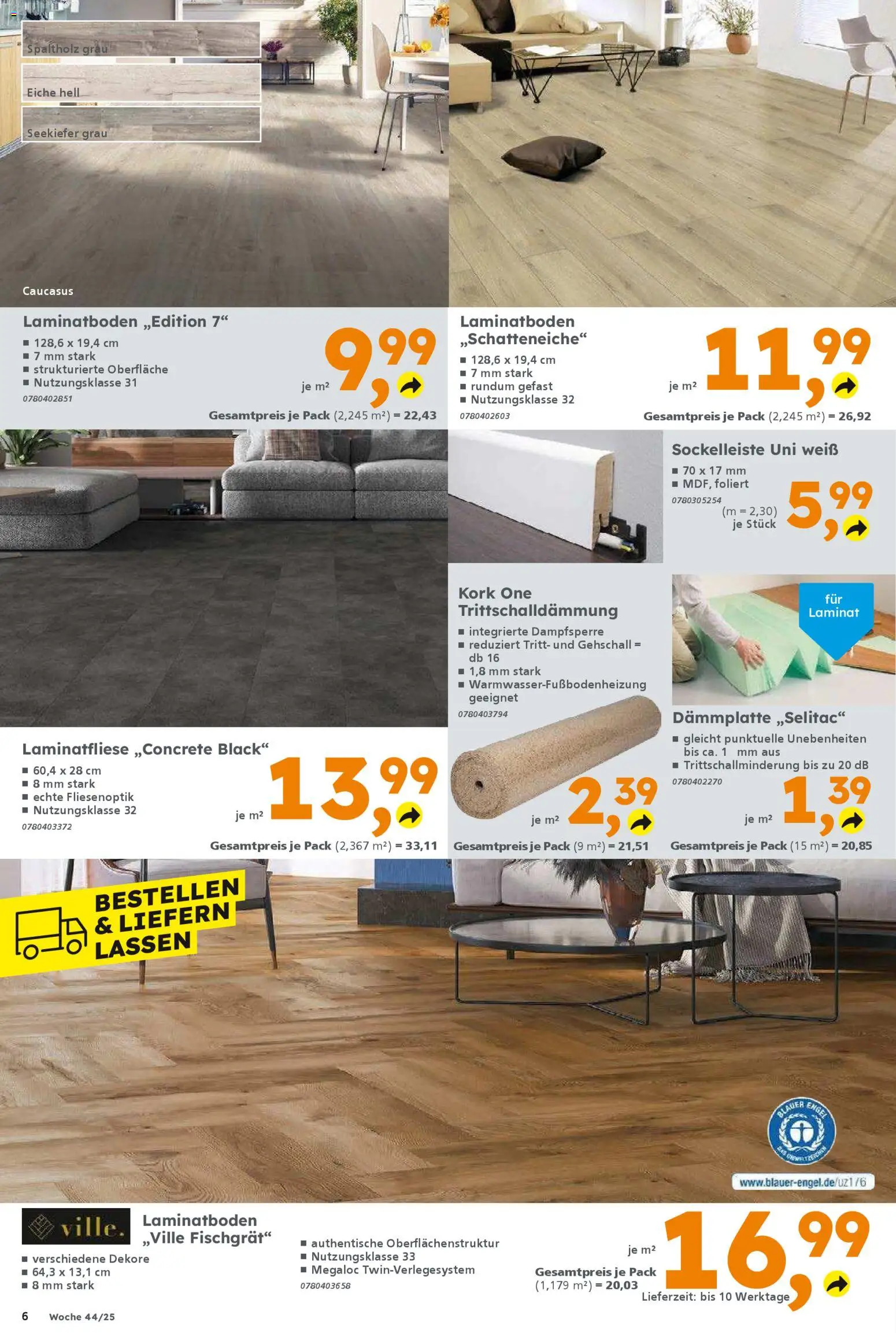 Globus Baumarkt prospekt Weinstadt-Endersbach	 – gültig ab 26.10.2025 | Seite: 6