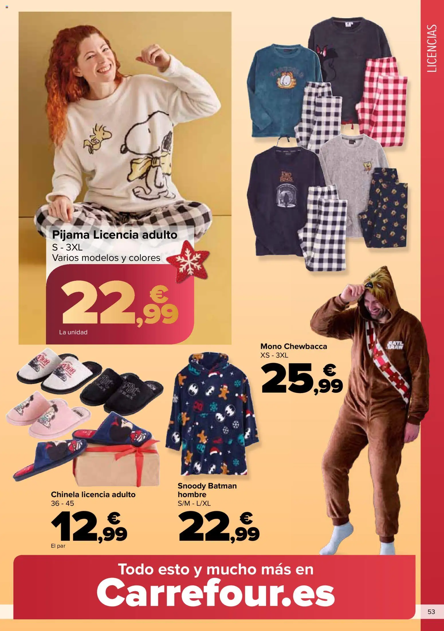 Carrefour folleto │ válido desde el 03.12.2025 | Página: 53 | Productos: Pijama