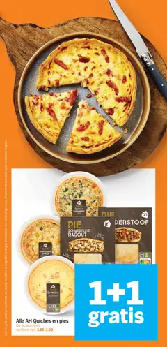 AH Quiche Spinazie Geitenkaas, Quiche met Spinazie en Geitenkaas - Voorbeeld van een folder van Albert Heijn, geldig van 09.03.2026 | Pagina: 2