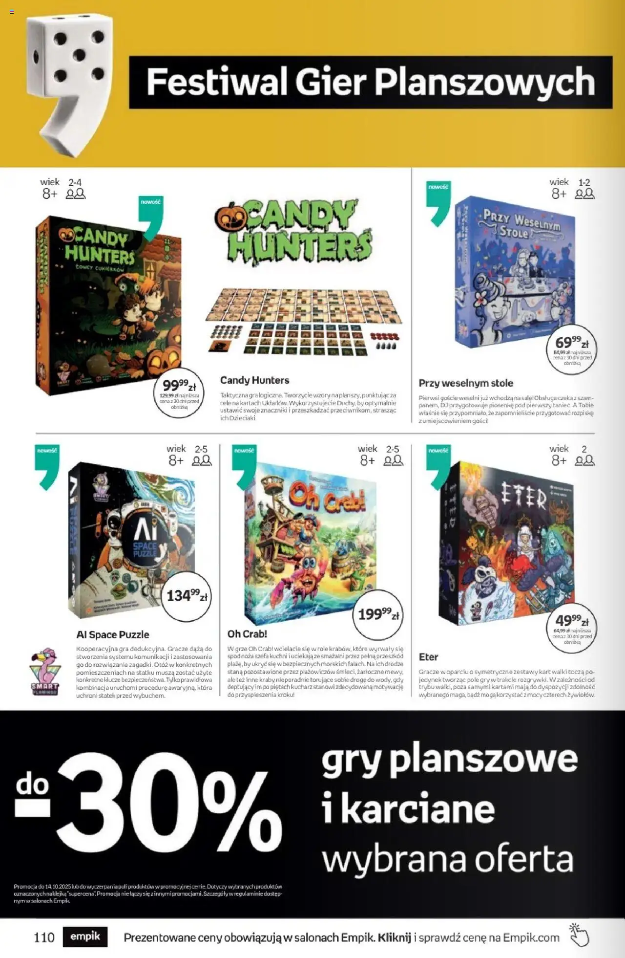Empik promocje od 24.09.2025 | Strona: 110 | Produkty: Gra, Gry