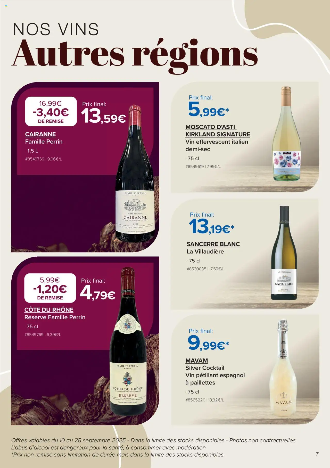  | Page: 7 | Produits: Mais, Vin