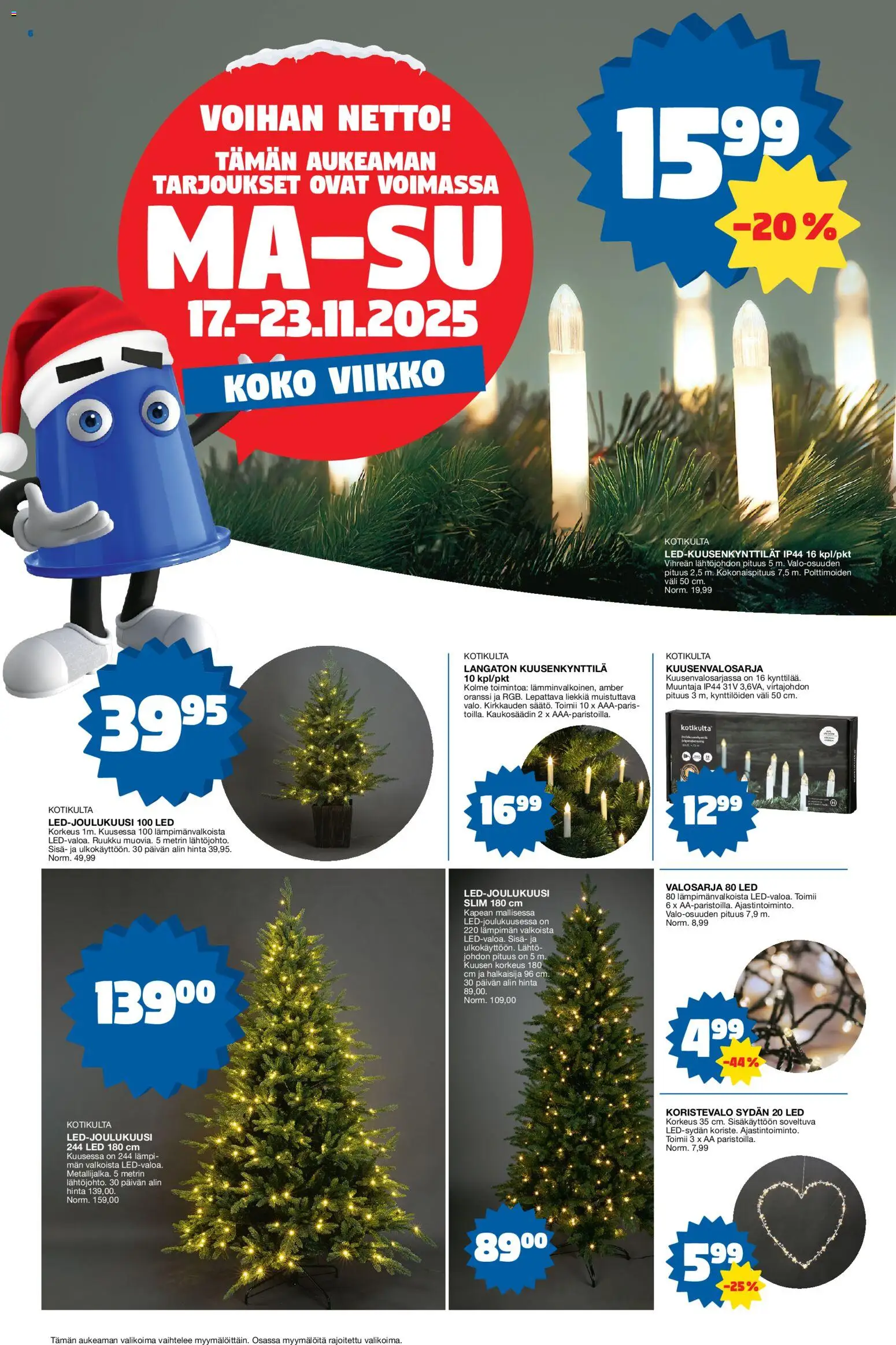 Tokmanni - Black Friday – voimassa 17.11.2025 alkaen | Sivu: 6 | Tuotteet: Kaukosäädin