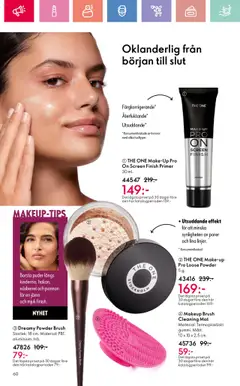Oriflame reklamblad aktuell från 24.08.2025 | Sida: 60 | Produkter: Borsta, Puder, Primer