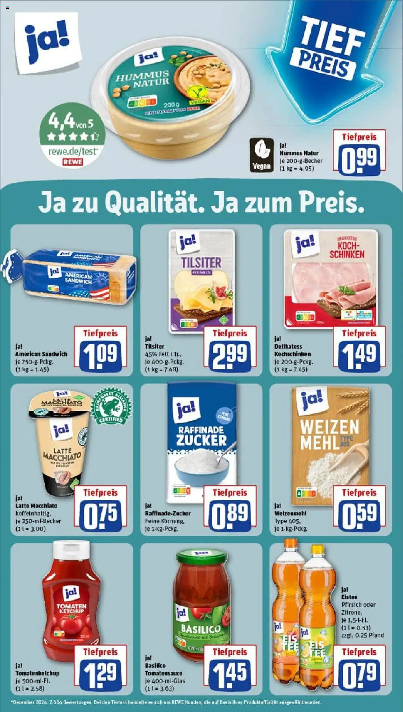 Rewe prospekt Duisburg / Bergheim	 - gültig ab dem 22.06.2025 | Seite: 27 | Produkte: Tomaten, Zucker, Zitrone, Pfirsich