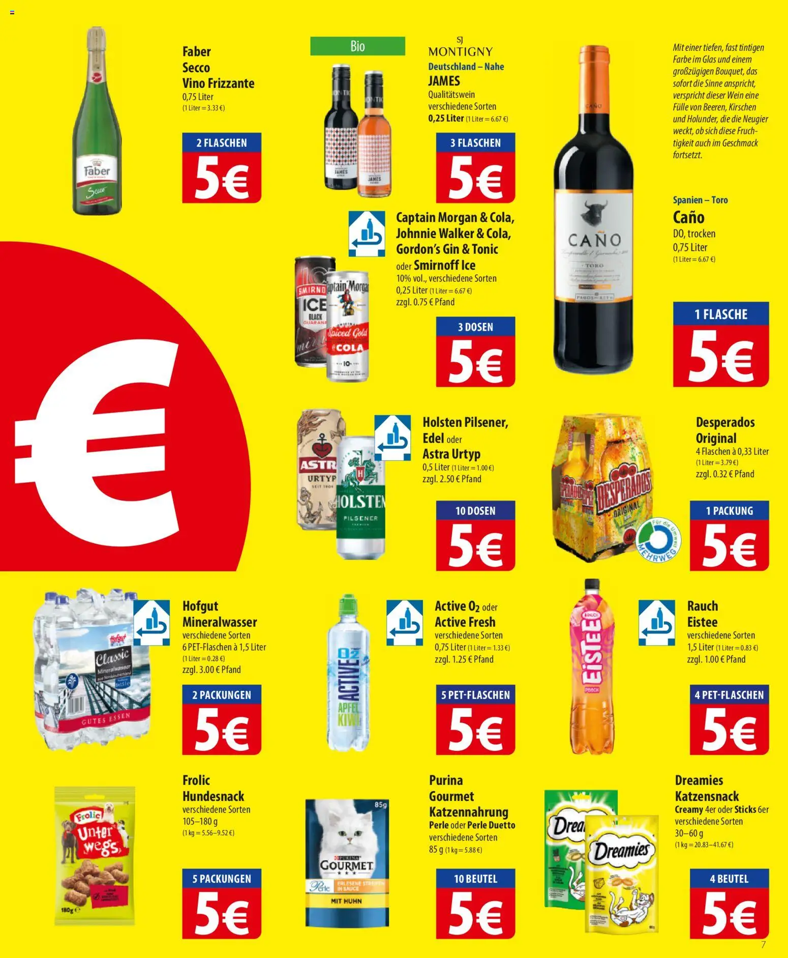 Famila Prospekt 	 – gültig ab 17.11.2025 | Seite: 7 | Produkte: Gordon's gin, Holsten, Kirschen, Wein