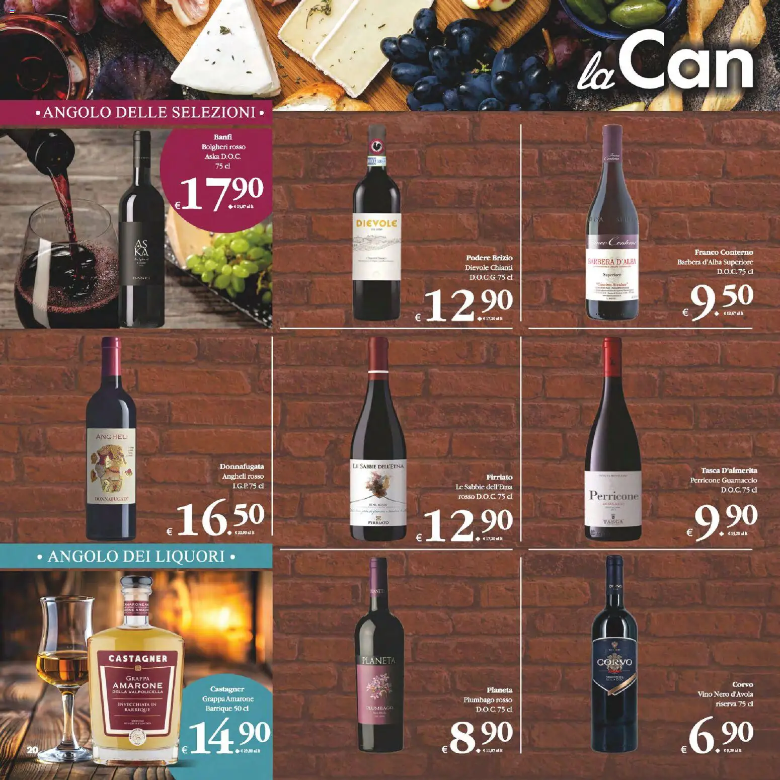 Volantino Decò del 14.11.2025 | Pagina: 20 | Prodotti: Vino, Grappa