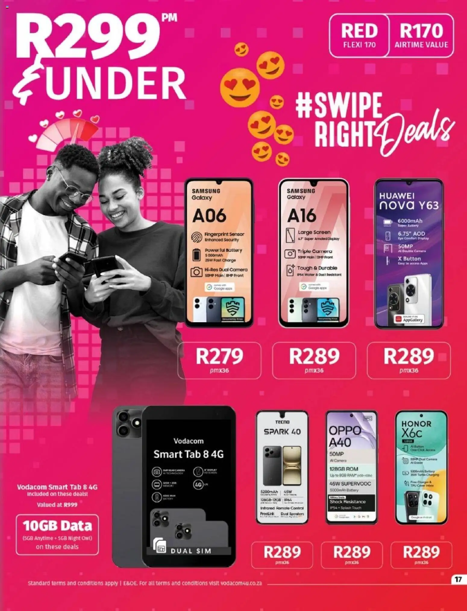 New Vodacom catalogue – valid from 06.02.2026 | Page: 17 | Products: Data, Sim, Cover, Remote