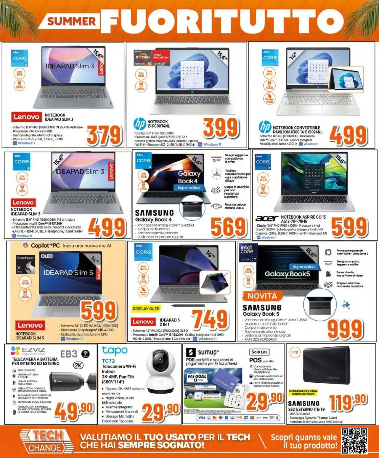 Volantino Expert del 30.07.2025 | Pagina: 19 | Prodotti: Acqua, USB, Batteria, Samsung