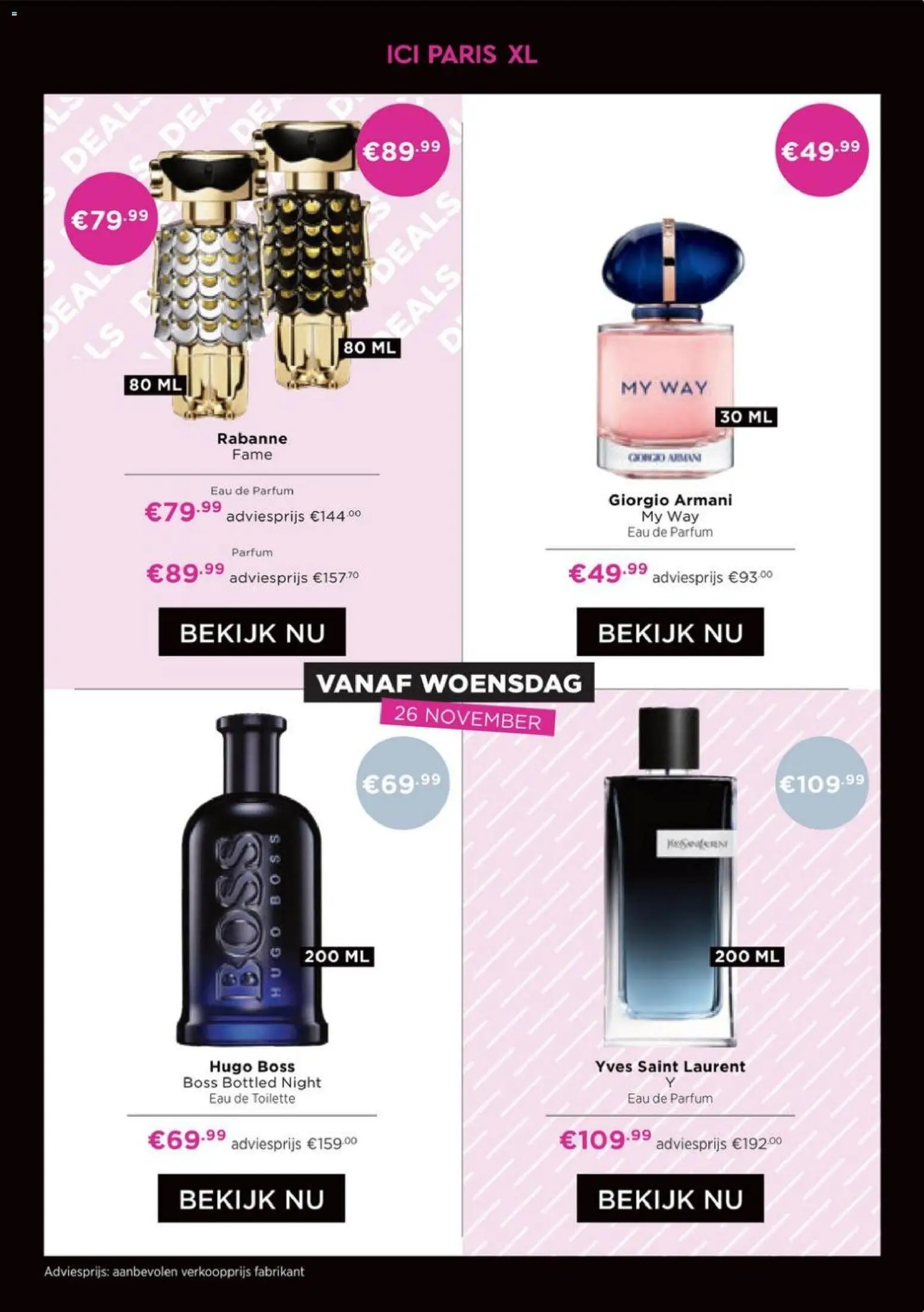 {H1} | Pagina: 9 | Producten: Parfum, Eau de toilette