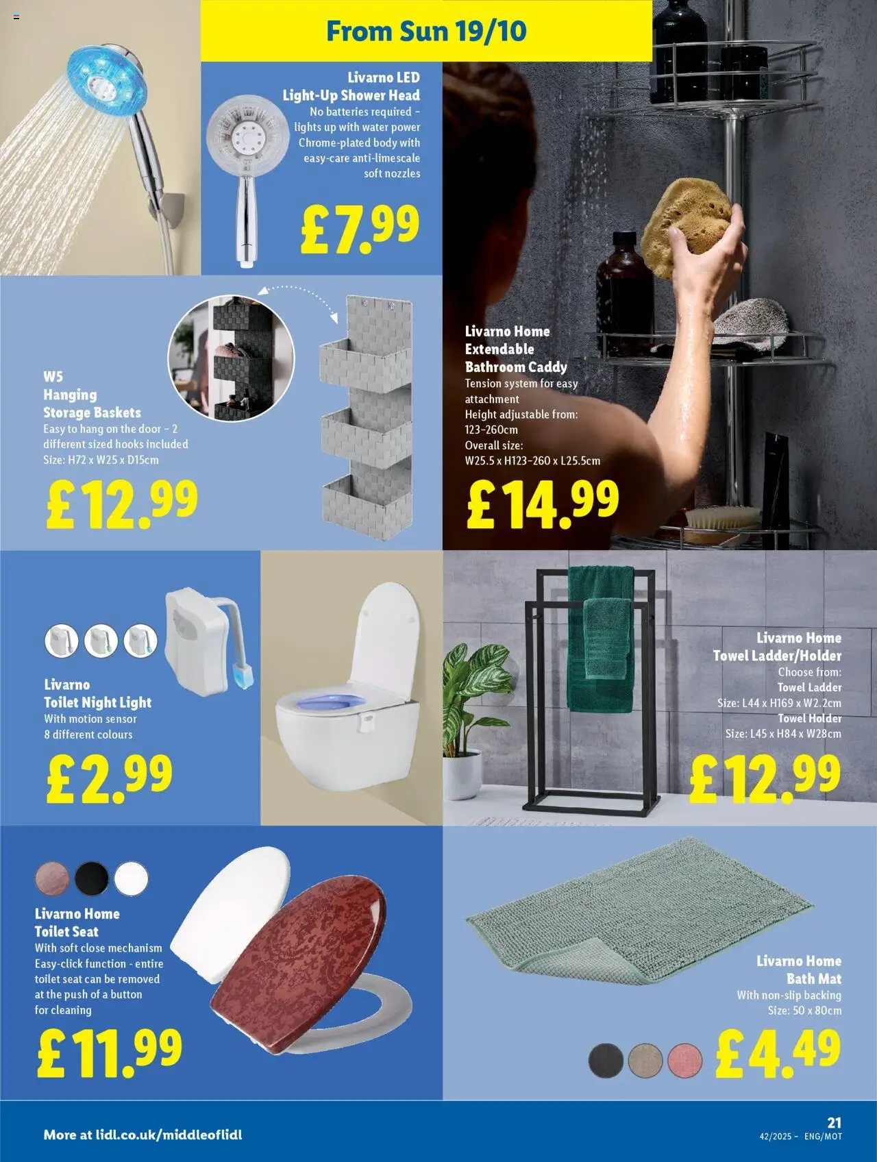 {H1} | Page: 21 | Products: Bath, Shower, Lights, Towel