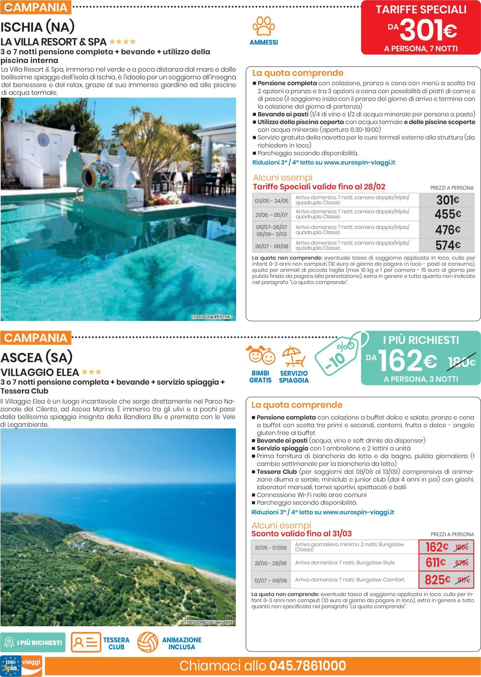 Volantino Eurospin del 11.02.2026 | Pagina: 6 | Prodotti: Ombrellone, Piscina, Coperta, Biancheria da letto