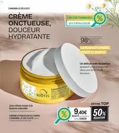 Stanhome - Prévisualisation de CRÈME ONCTUEUSE, DOUCEUR HYDRATANTE, CRÈME HYDRATANTE CORPS CAMOMILLE DÉLICATE 200 ml À l'Huile Essentielle de Camomille valide à partir de 01.12.2025 | Page: 65