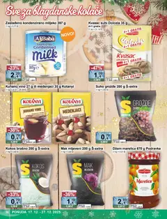 Katalog KTC - Pregled kataloga iz trgovine KTC, vrijedi od 17.12.2025 | Stranica: 30 | Proizvodi: Mlijeko, Brašno, Džem, Kvasac