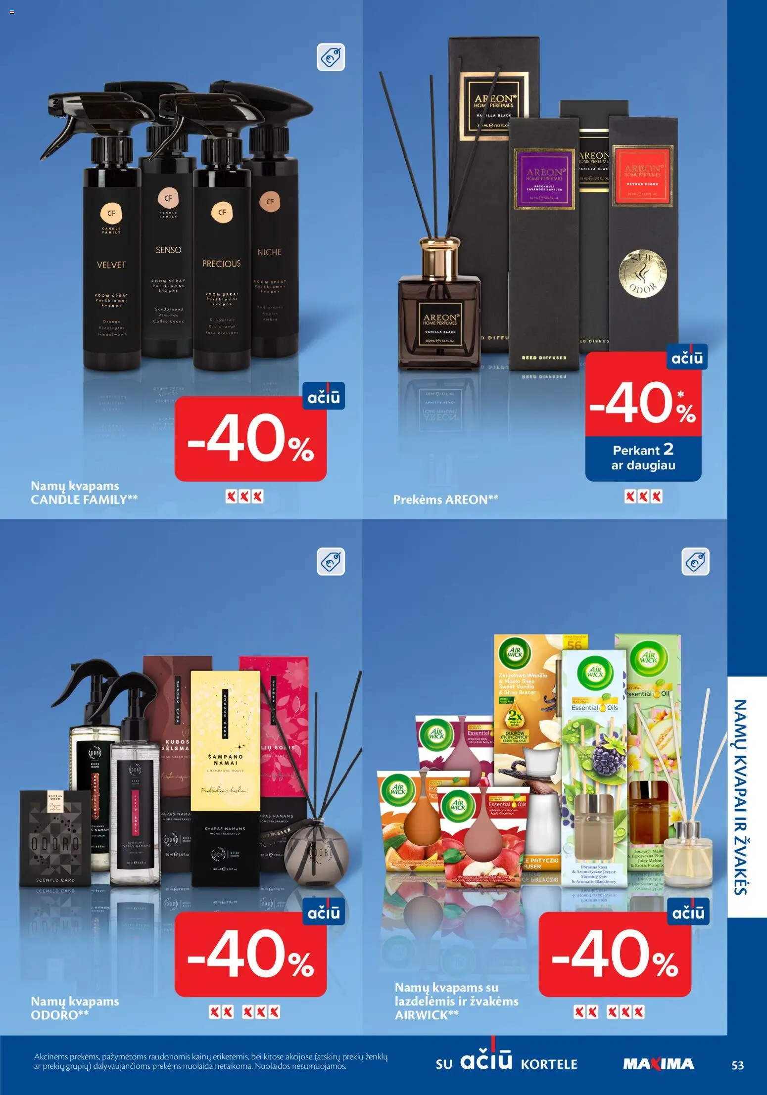 MAXIMA akcijos nuo 05.03.2026 | Puslapis: 53 | Prekių: Kvapas