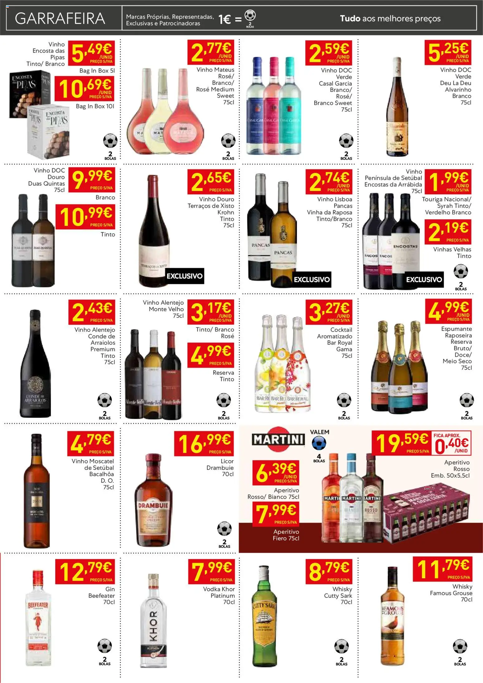 Recheio folheto Madeira │ válido de 03.03.2026 | Página: 13 | Produtos: Espumante, Licor, Vinho, Vodka