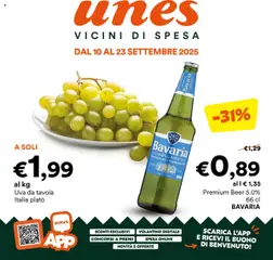 Anteprima del volantino Volantino Unes	 valido a partire dal 10.09.2025