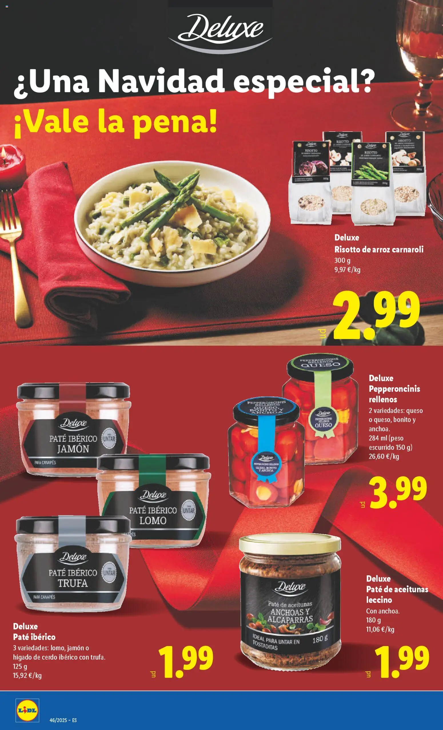 Lidl folleto │ válido desde el 10.11.2025 | Página: 40 | Productos: Jamón, Cerdo, Paté, Arroz