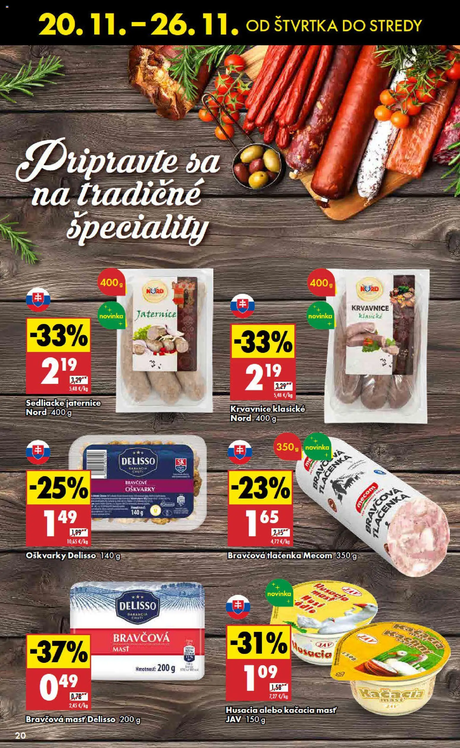 Nové Biedronka akcie – leták je platný od 20.11.2025 | Strana: 20