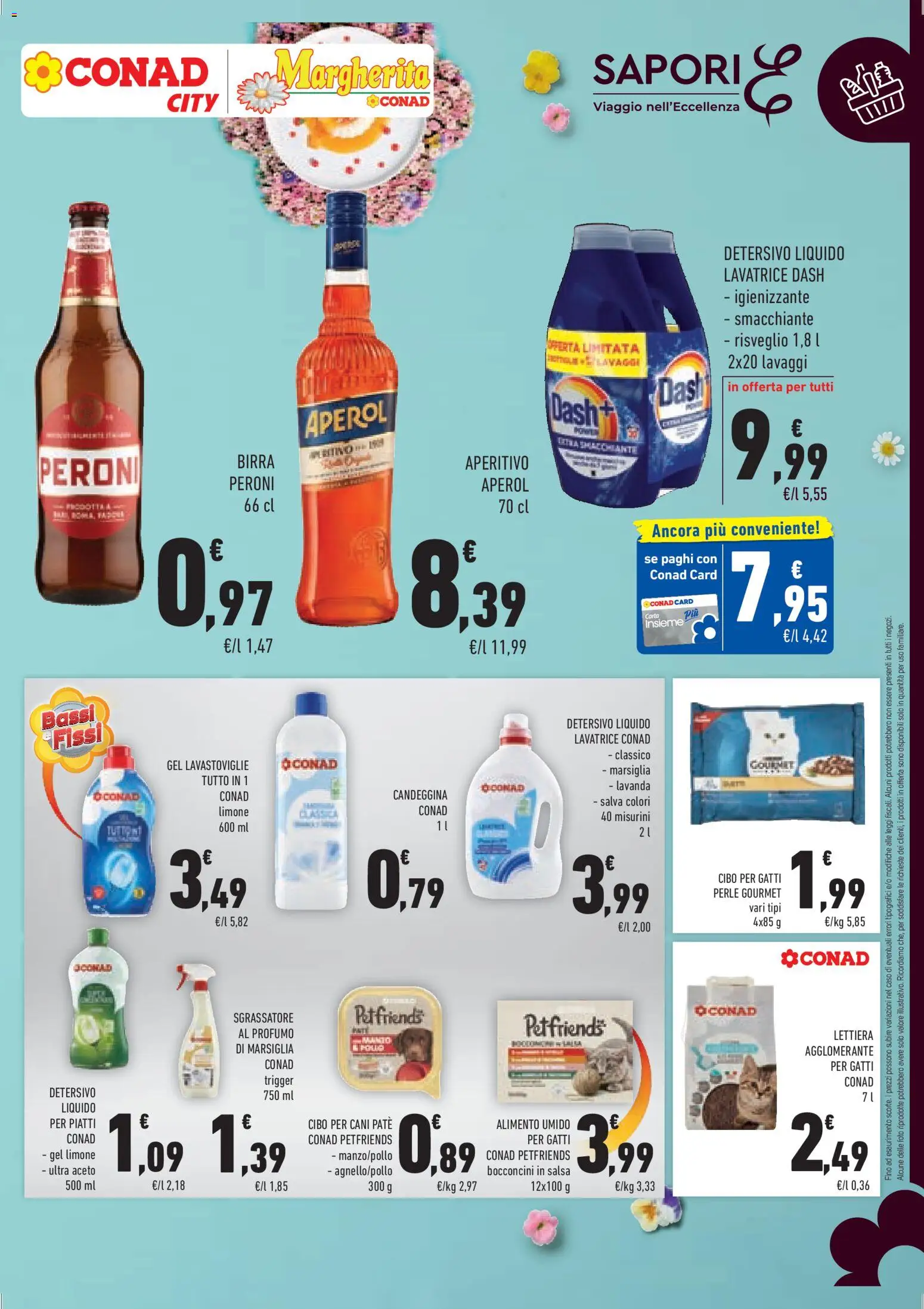 Volantino Conad del 25.03.2026 | Pagina: 19 | Prodotti: Birra, Lavatrice, Lavanda, Aperitivo