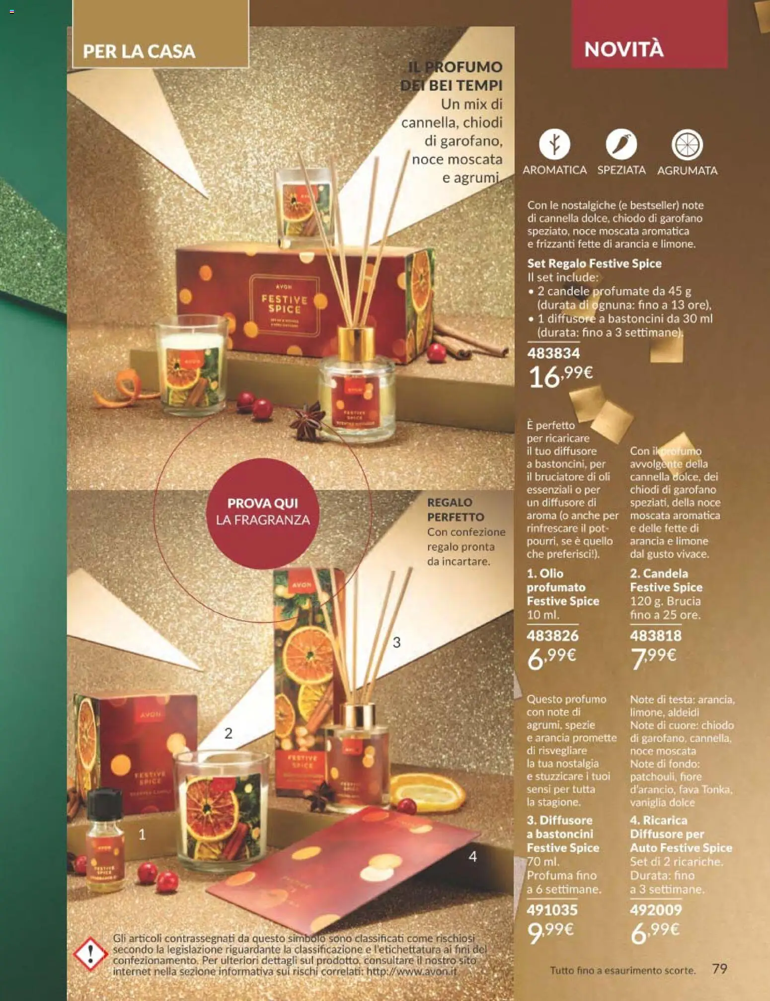 Volantino Avon del 01.11.2025 | Pagina: 79