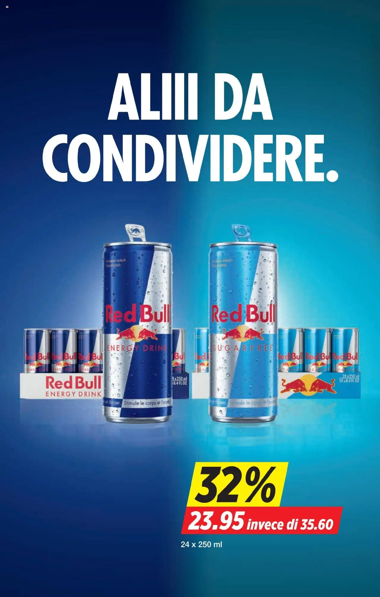 Denner Aktionen IT ab 05.08.2025 | Seite: 18 | Produkte: Red bull, Glace