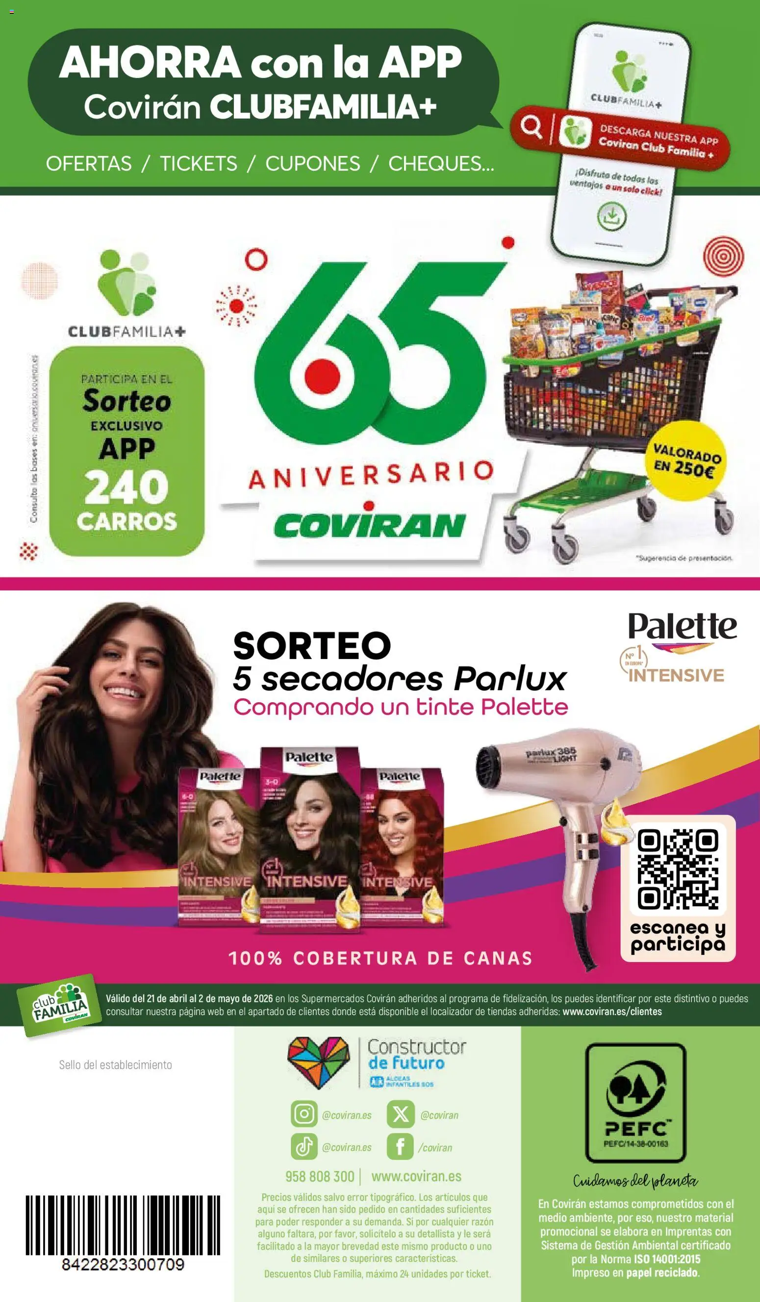 Coviran folleto desde 21/04/2026 | ¿Cómo obtener un descuento limitado? ¡Ahorra hoy mismo! | España