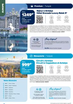 Carrefour Market - Prévisualisation de Carrefour Market Séjours & circuits valide à partir de 22.01.2026 | Page: 20 | Produits: Éventail