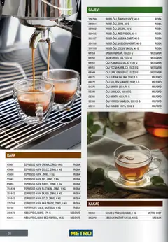 Metro hotelski doručak - pregled Metro kataloga - važi od 28.11.2025 | Strana: 26 | Proizvode: Jagoda, Kafa, Nescafé, Nesquik