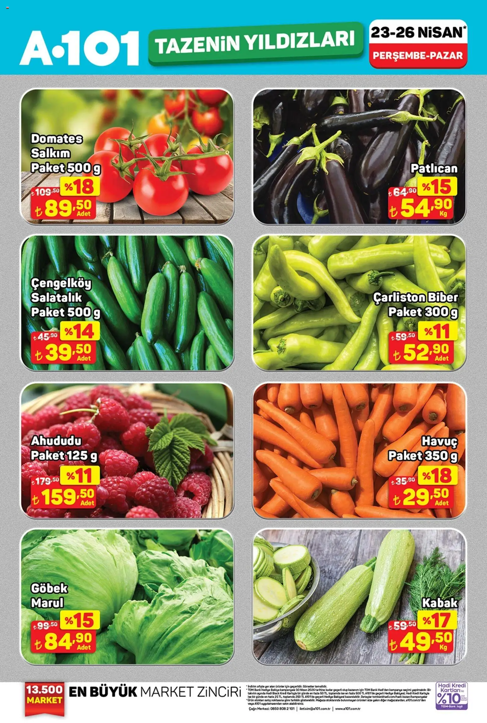 A101 - Tazenin Yıldızları - 23.04.2026 tarihinden itibaren geçerlidir | Sayfa: 2