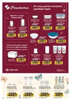 26.02.2026 tarihinden itibaren geçerli olan Migros kataloğu önizlemesi | Sayfa: 112 | Ürünler: Çay, Çay bardağı, Su bardağı, Fırın