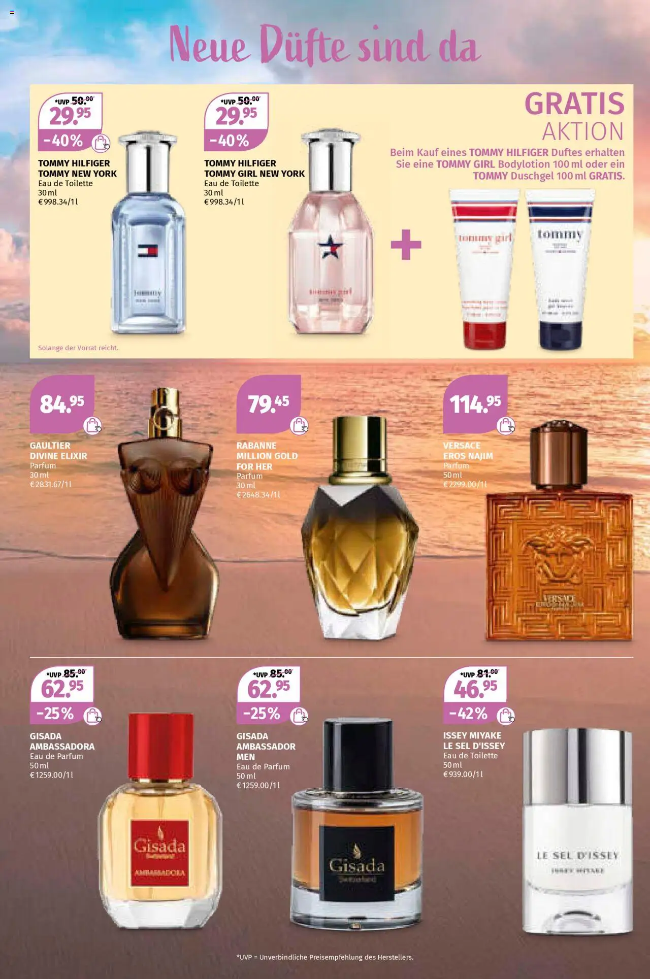 Müller Flugblatt gültig ab 01.09.2025 | Seite: 4 | Produkte: Toilette, Parfüm, Eau de Toilette, Duschgel