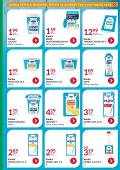 Pogląd oferty "Eurocash Gazetka - Katalog Artykułów Spożywczych" - ważna od 19.10.2025 | Strona: 4 | Produkty: Zsiadłe mleko, Serek, Kefir naturalny, Śmietana